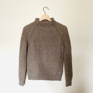 Muji Knit Mockneck Sweater - Yak Wool